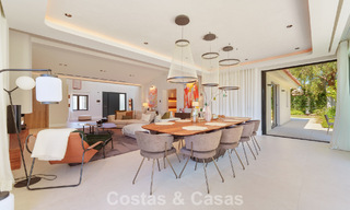Luxueuse villa de plain-pied avec piscine chauffée à vendre, en bord de mer près de Puerto Banús et San Pedro, Marbella 805830 