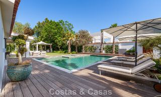 Luxueuse villa de plain-pied avec piscine chauffée à vendre, en bord de mer près de Puerto Banús et San Pedro, Marbella 805832 