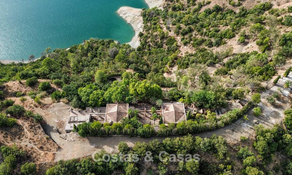 Projet de rénovation intégrale de luxe avec presqu’île privée et vues panoramiques sur le lac à Istán, Marbella 805841