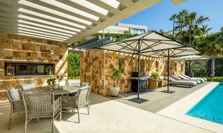 Villa moderne de luxe avec vue sur la mer dans la Vallée du Golf de Nueva Andalucía, Marbella 806068 