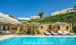 Villa moderne de luxe avec vue sur la mer dans la Vallée du Golf de Nueva Andalucía, Marbella 806071 