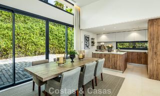 Villa moderne de luxe avec vue sur la mer dans la Vallée du Golf de Nueva Andalucía, Marbella 806072 