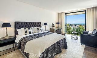 Villa moderne de luxe avec vue sur la mer dans la Vallée du Golf de Nueva Andalucía, Marbella 806078 