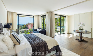 Villa moderne de luxe avec vue sur la mer dans la Vallée du Golf de Nueva Andalucía, Marbella 806079 