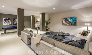 Villa moderne de luxe avec vue sur la mer dans la Vallée du Golf de Nueva Andalucía, Marbella 806085 