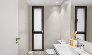 Nouvel appartement duplex avec vue panoramique sur la mer à vendre sur le New Golden Mile, entre Marbella et Estepona 806124 