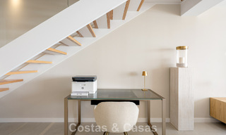 Nouvel appartement duplex avec vue panoramique sur la mer à vendre sur le New Golden Mile, entre Marbella et Estepona 806131 