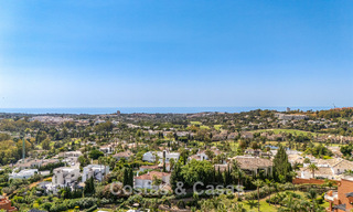 Appartement rénové avec vue panoramique sur la mer à vendre dans la Vallée du Golf de Nueva Andalucía, Marbella 806158 