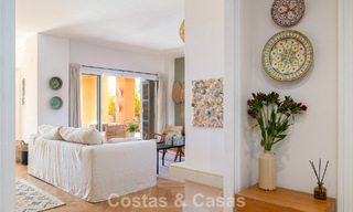 Appartement rénové avec vue panoramique sur la mer à vendre dans la Vallée du Golf de Nueva Andalucía, Marbella 806174 