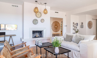 Appartement rénové avec vue panoramique sur la mer à vendre dans la Vallée du Golf de Nueva Andalucía, Marbella 806184 