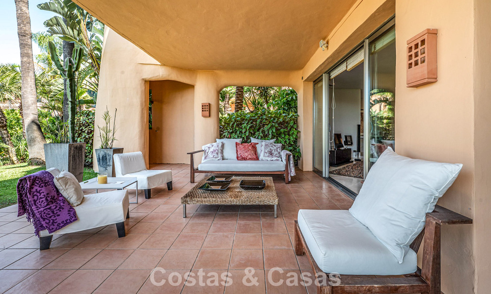 Appartement exclusif en rez-de-chaussée avec jardin privé sur le Golden Mile de Marbella 806223