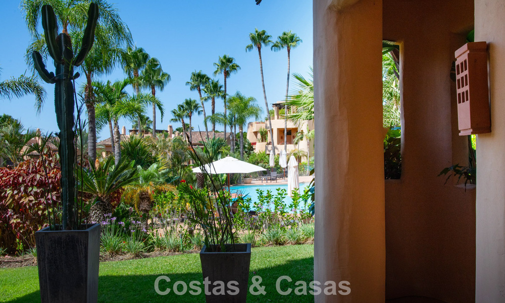 Appartement exclusif en rez-de-chaussée avec jardin privé sur le Golden Mile de Marbella 806224