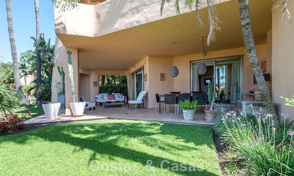 Appartement exclusif en rez-de-chaussée avec jardin privé sur le Golden Mile de Marbella 806228