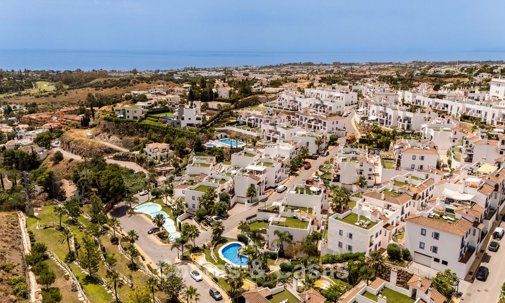 Penthouse spacieux prêt à vivre dans un complexe de style andalou à Marbella - Benahavís 806244