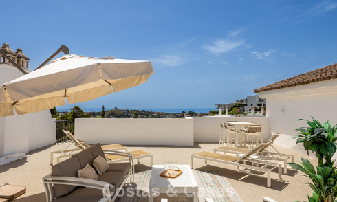 Penthouse spacieux prêt à vivre dans un complexe de style andalou à Marbella - Benahavís 806256
