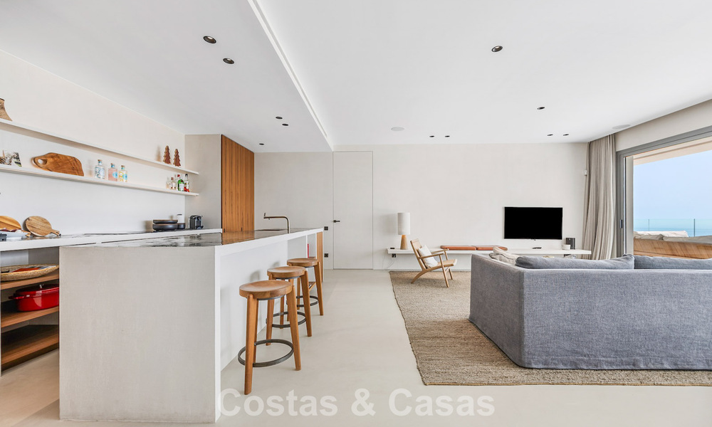 Appartement de première classe avec vue sur la mer à vendre dans une résidence boutique sécurisée à Marbella - Benahavís 806601
