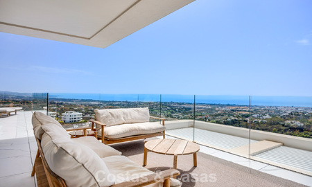 Appartement de première classe avec vue sur la mer à vendre dans une résidence boutique sécurisée à Marbella - Benahavís 806605