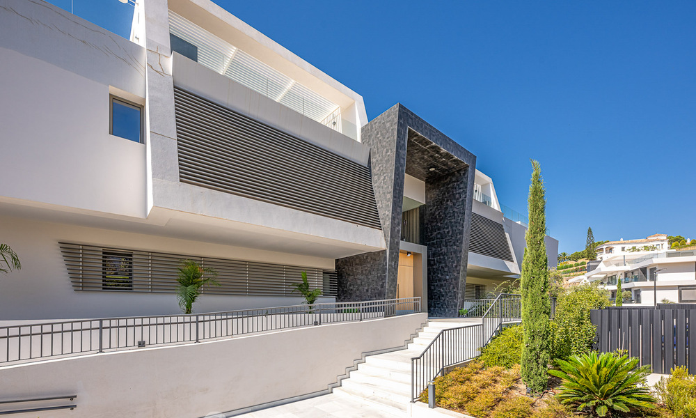 Appartement de première classe avec vue sur la mer à vendre dans une résidence boutique sécurisée à Marbella - Benahavís 806696