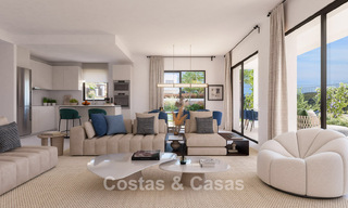 Villas jumelées neuves dans un environnement golfique à Estepona 806427 
