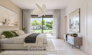 Villas jumelées neuves dans un environnement golfique à Estepona 806429 