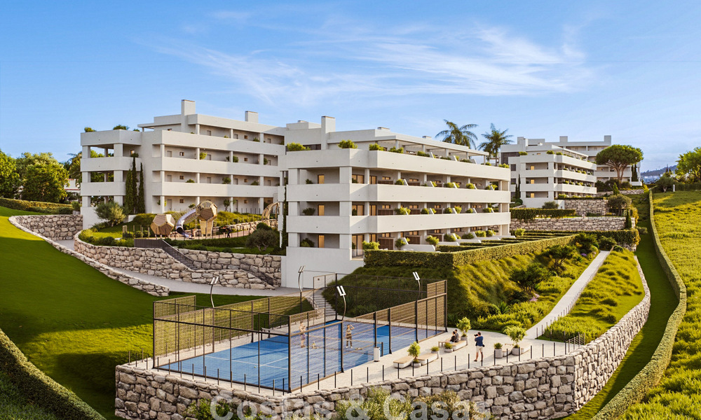 Appartements neufs à vendre dans un quartier résidentiel paisible à Manilva, Costa del Sol 806321