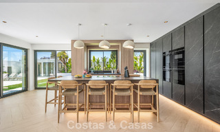 Villa familiale moderne neuve avec piscine à vendre sur la New Golden Mile, entre Marbella et Estepona 806606 