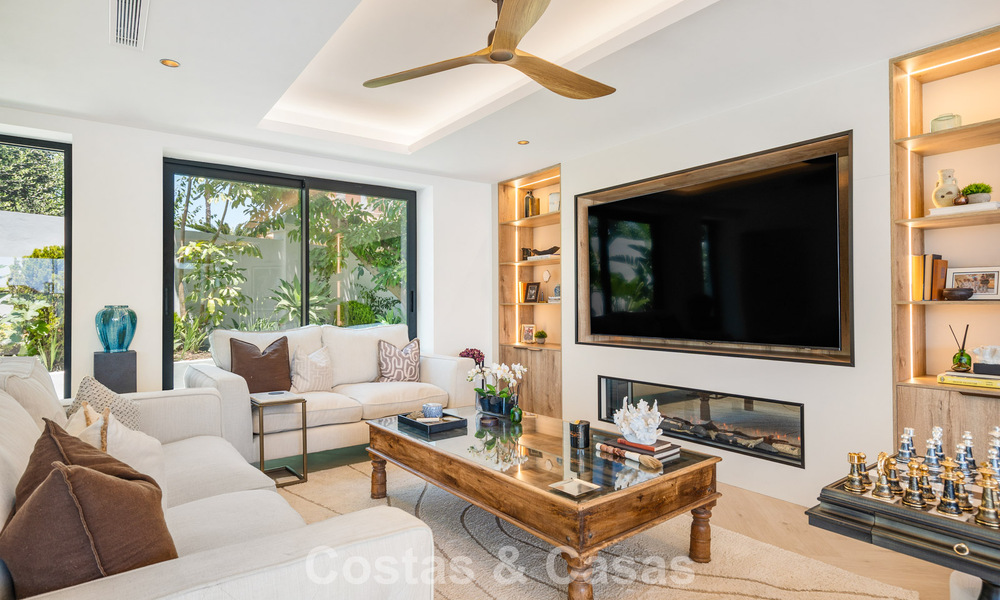 Villa familiale moderne neuve avec piscine à vendre sur la New Golden Mile, entre Marbella et Estepona 806607