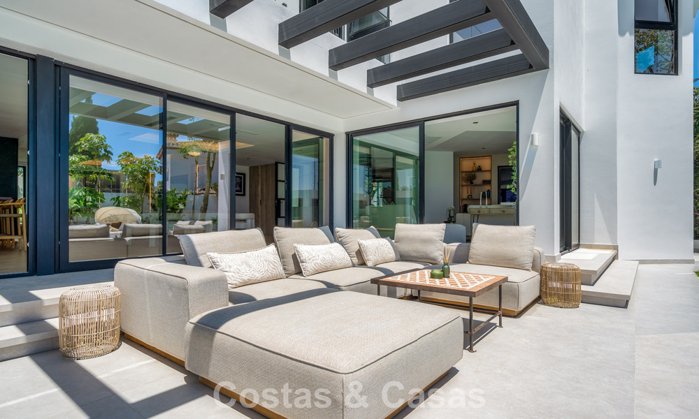 Villa familiale moderne neuve avec piscine à vendre sur la New Golden Mile, entre Marbella et Estepona 806612