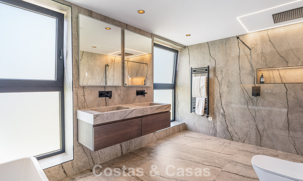 Villa familiale moderne neuve avec piscine à vendre sur la New Golden Mile, entre Marbella et Estepona 806627