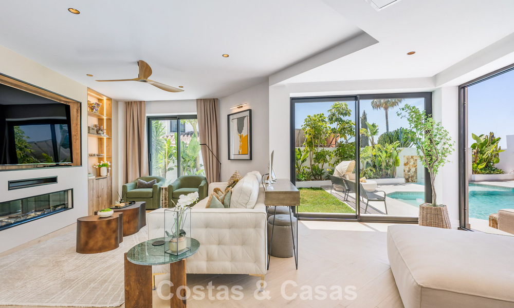 Villa familiale moderne neuve avec piscine à vendre sur la New Golden Mile, entre Marbella et Estepona 806628