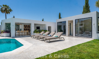Villa familiale moderne neuve avec piscine à vendre sur la New Golden Mile, entre Marbella et Estepona 806635 