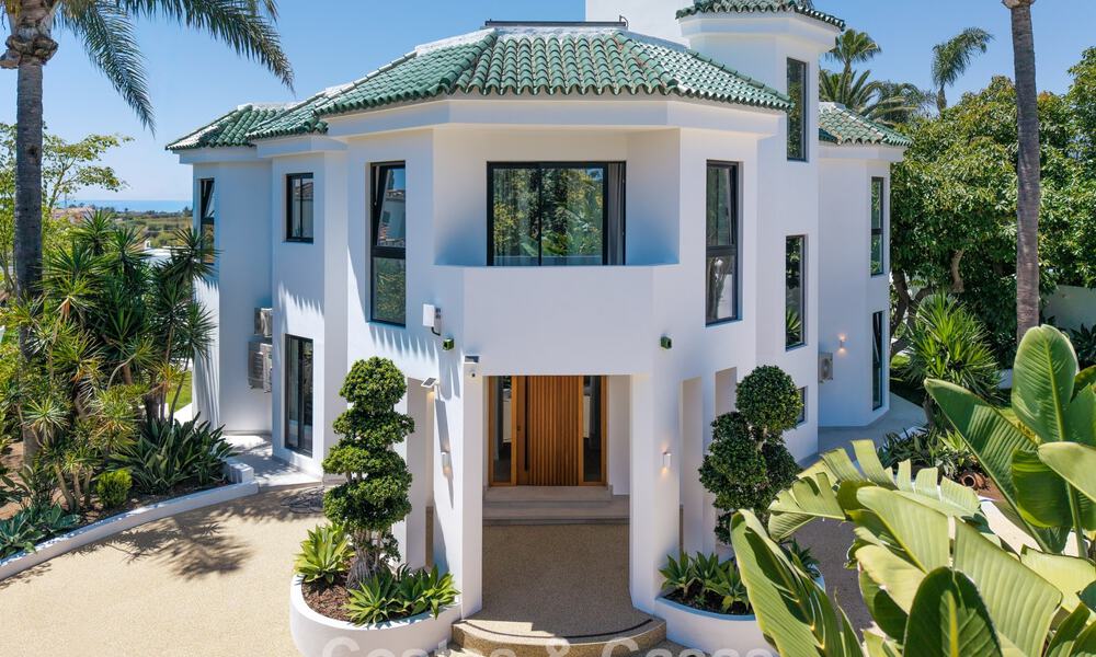 Villa familiale moderne neuve avec piscine à vendre sur la New Golden Mile, entre Marbella et Estepona 806640
