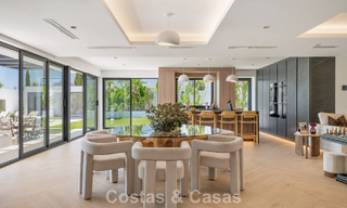 Villa familiale moderne neuve avec piscine à vendre sur la New Golden Mile, entre Marbella et Estepona 806646 