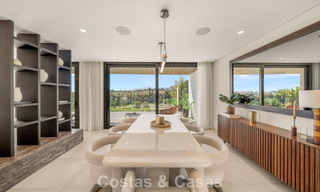 Villa contemporaine de 5 chambres en première ligne de golf à Nueva Andalucía, Marbella 806787 