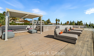 Villa contemporaine de 5 chambres en première ligne de golf à Nueva Andalucía, Marbella 806794 