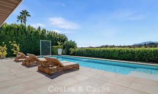 Villa contemporaine de 5 chambres en première ligne de golf à Nueva Andalucía, Marbella 806829 