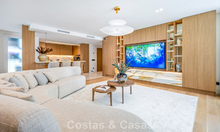 Penthouse de luxe contemporain, entièrement rénové et prêt à vivre, à quelques pas de la plage à Los Monteros, Marbella Est 806564 