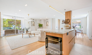 Penthouse de luxe contemporain, entièrement rénové et prêt à vivre, à quelques pas de la plage à Los Monteros, Marbella Est 806576 