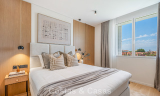 Penthouse de luxe contemporain, entièrement rénové et prêt à vivre, à quelques pas de la plage à Los Monteros, Marbella Est 806585 