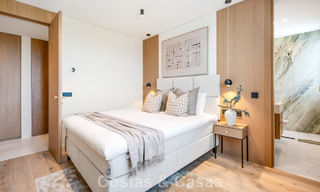 Penthouse de luxe contemporain, entièrement rénové et prêt à vivre, à quelques pas de la plage à Los Monteros, Marbella Est 806587 