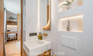 Penthouse de luxe contemporain, entièrement rénové et prêt à vivre, à quelques pas de la plage à Los Monteros, Marbella Est 806590 
