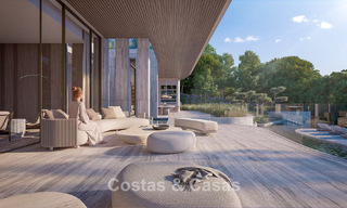Villa d’architecte avant-gardiste avec vues imprenables sur le golf et la mer à vendre à La Reserva, Sotogrande 806936 