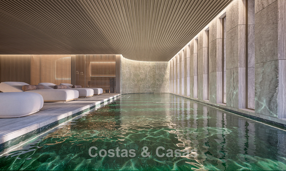 Villa d’architecte avant-gardiste avec vues imprenables sur le golf et la mer à vendre à La Reserva, Sotogrande 806941