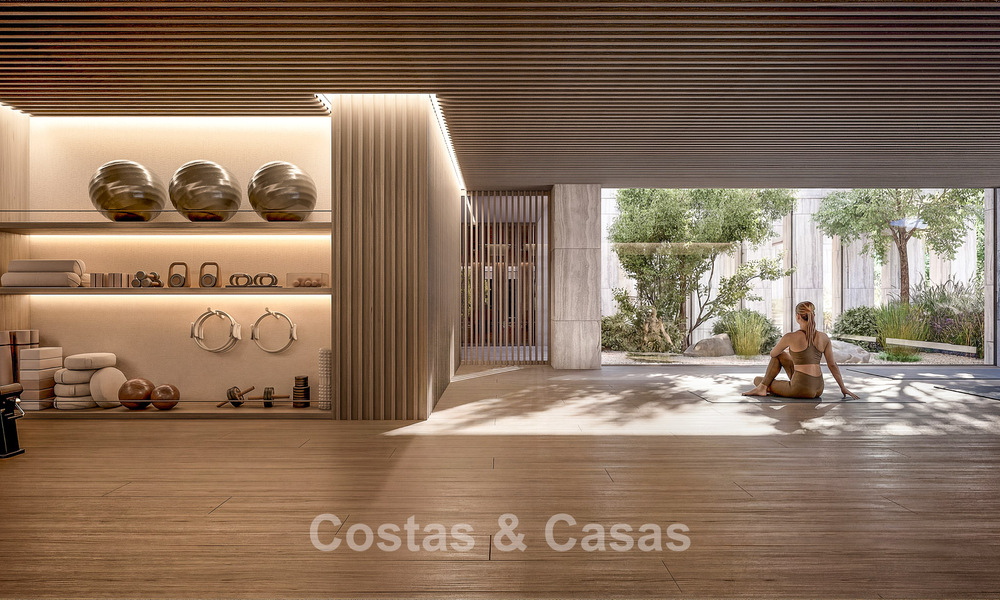 Villa d’architecte avant-gardiste avec vues imprenables sur le golf et la mer à vendre à La Reserva, Sotogrande 806942