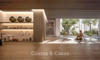 Villa d’architecte avant-gardiste avec vues imprenables sur le golf et la mer à vendre à La Reserva, Sotogrande 806942 