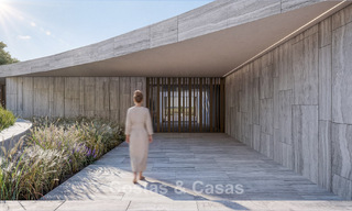 Villa d’architecte avant-gardiste avec vues imprenables sur le golf et la mer à vendre à La Reserva, Sotogrande 806944 