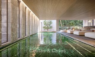 Villa d’architecte avant-gardiste avec vues imprenables sur le golf et la mer à vendre à La Reserva, Sotogrande 806951 