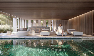 Villa d’architecte avant-gardiste avec vues imprenables sur le golf et la mer à vendre à La Reserva, Sotogrande 806952 