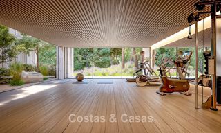 Villa d’architecte avant-gardiste avec vues imprenables sur le golf et la mer à vendre à La Reserva, Sotogrande 806953 