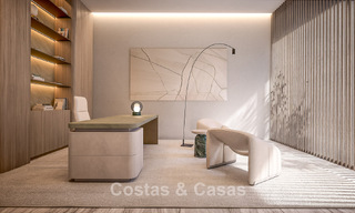 Villa d’architecte avant-gardiste avec vues imprenables sur le golf et la mer à vendre à La Reserva, Sotogrande 806955 